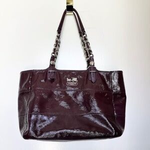 Coach Brand Leather Shoulder Bag / Purse / Pocketbook